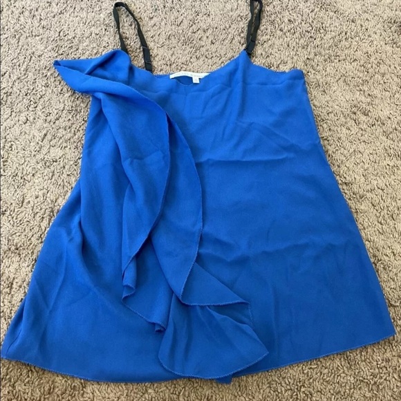 RACHEL Rachel Roy Tops - RACHEL ROY RUFFLE FRONT CAMI spaghetti strap